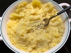 黑椒土豆泥制作过程