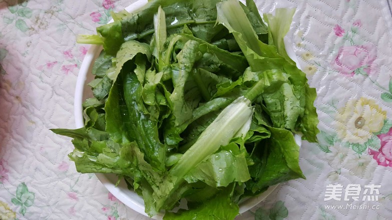 豆鼓鲮鱼油麦菜