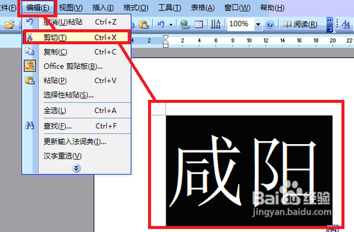 Microsoft Office Word 2003中双色字的设置