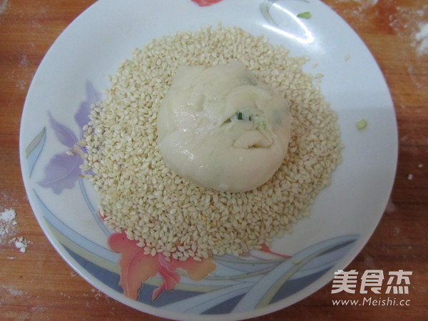 蟹壳黄烧饼的做法