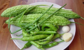 干煸苦瓜青椒