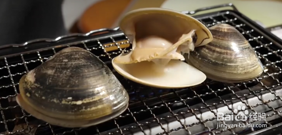 如何简单的烧烤贝类海鲜