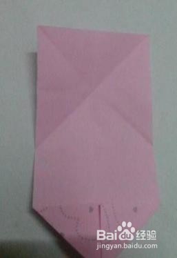 折纸手工心型书签手工折纸教程