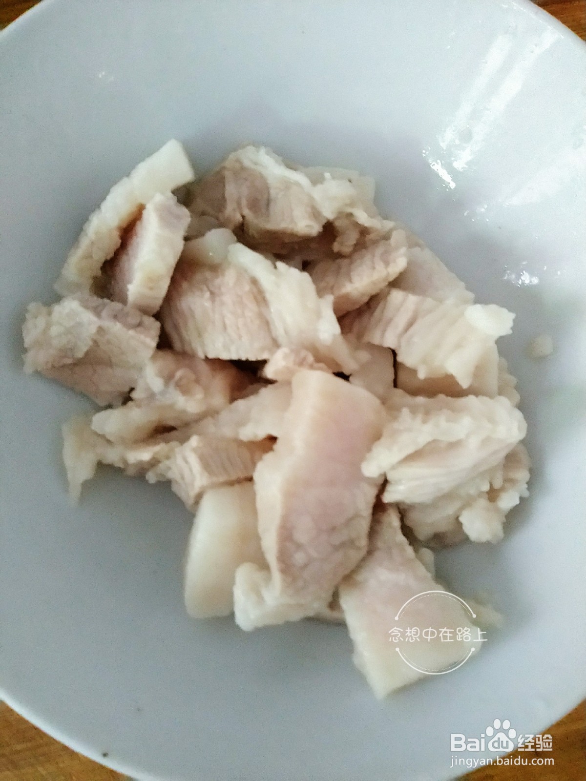 家常菜-五花肉炒蒜苗