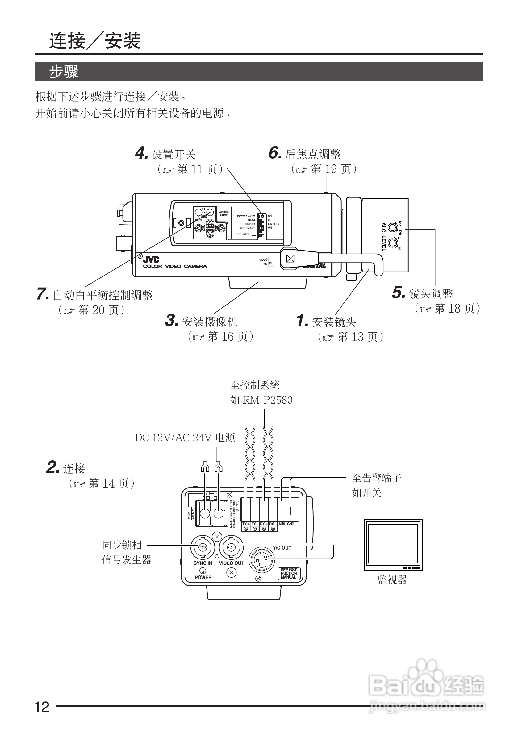 JVC TK-C1430EC彩色视像摄像机使用说明书:[2]