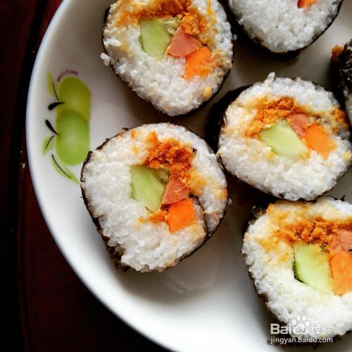 如何在家做寿司 百度经验