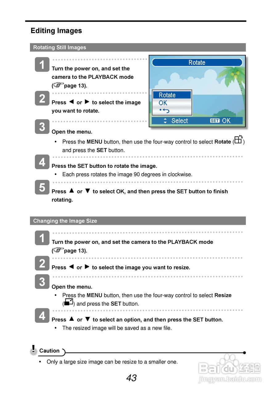 爱克发AgfaPhoto DC-733s数码相机使用说明书:[5]
