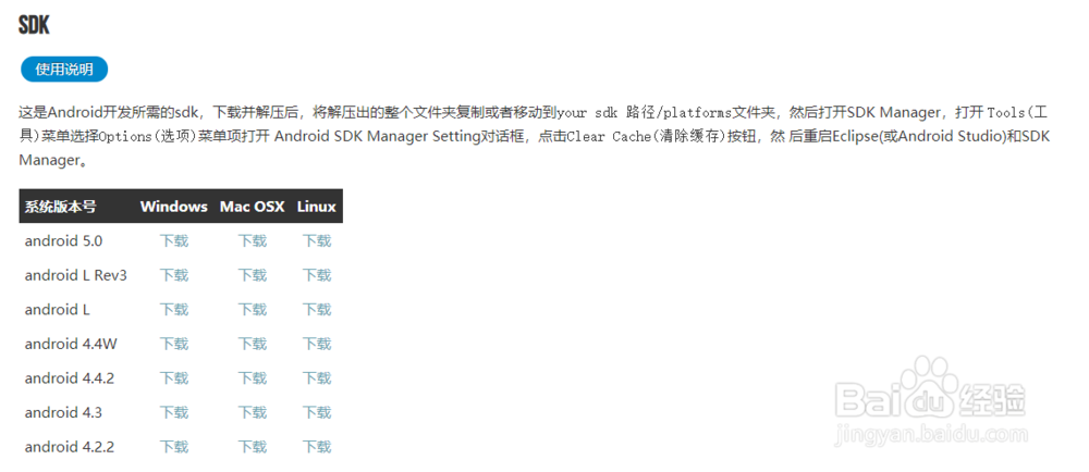 如何手动导入下载好的Android SDK?