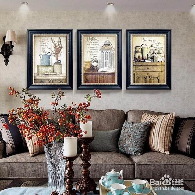 家装客厅背景墙电视背景墙装饰方法