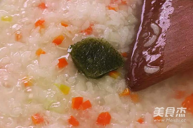 海鲜蔬菜粥 宝宝健康食谱