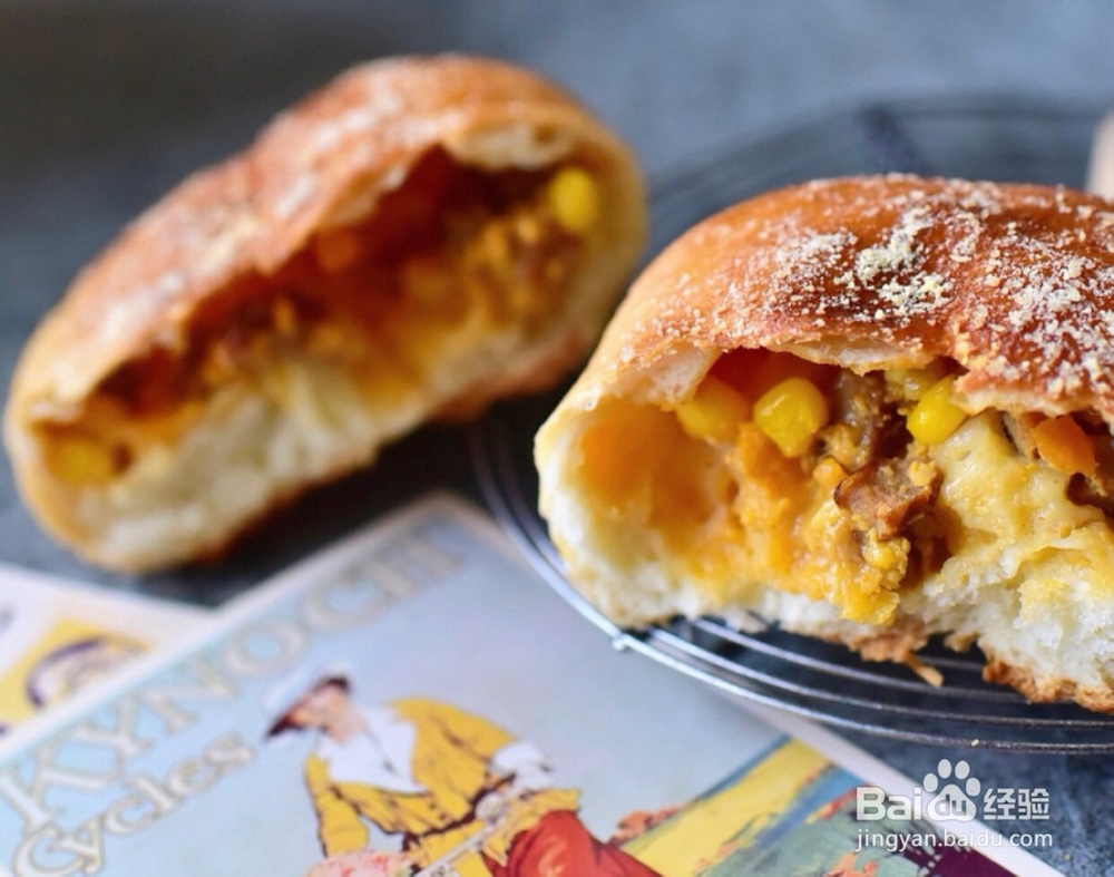 咸蛋黄芝士牛排面包你见过吗