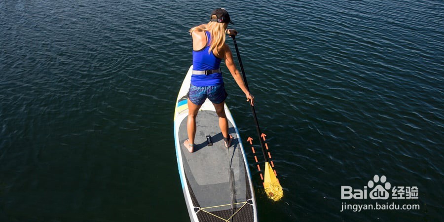 SUP桨板教学之桨板划桨技巧