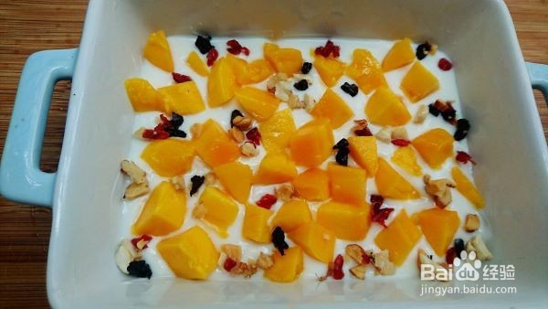 冰冰凉凉的芒果酸奶冰