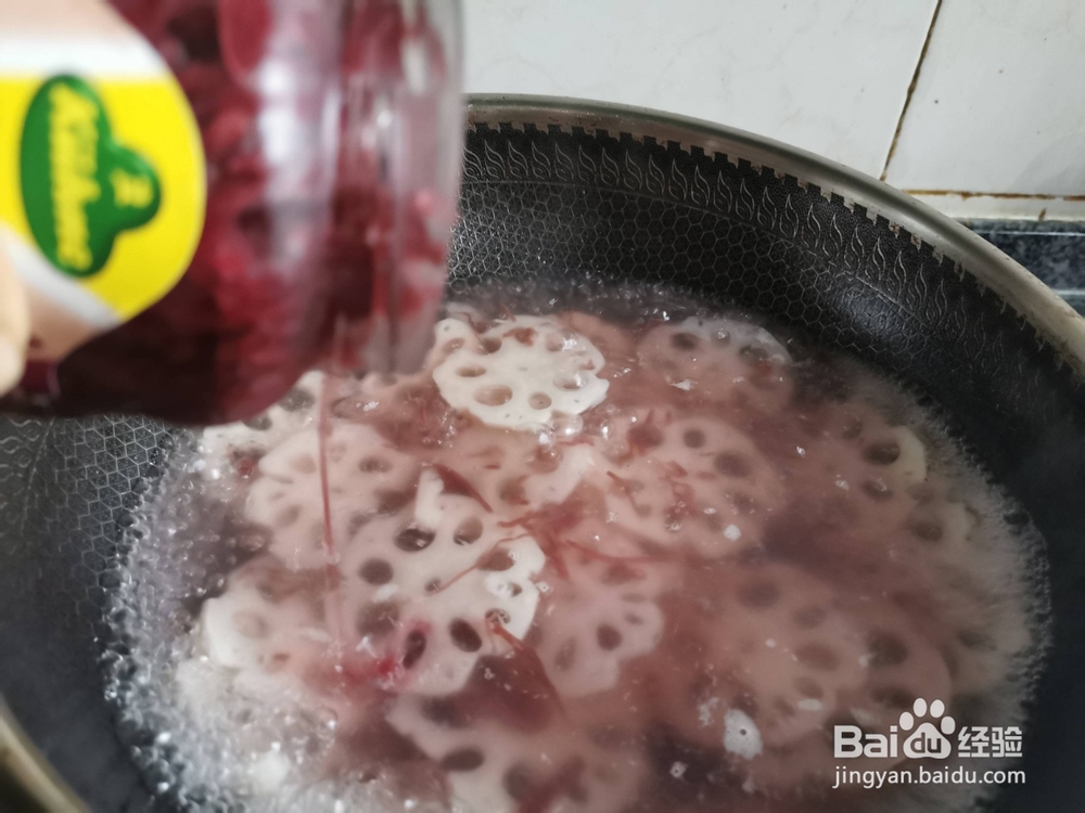 糖醋莲藕的做法