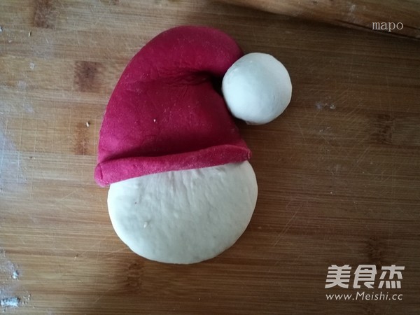 中式洋节--圣诞老人馒头