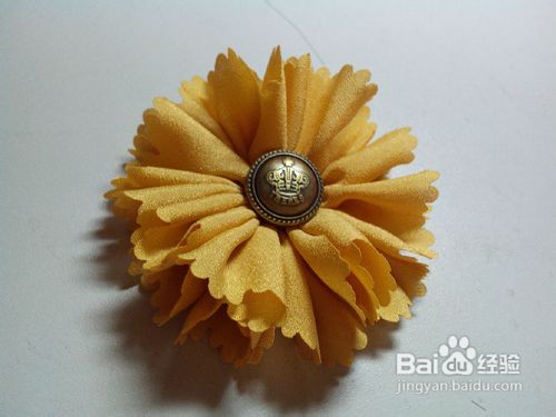 雪纺小雏菊教程