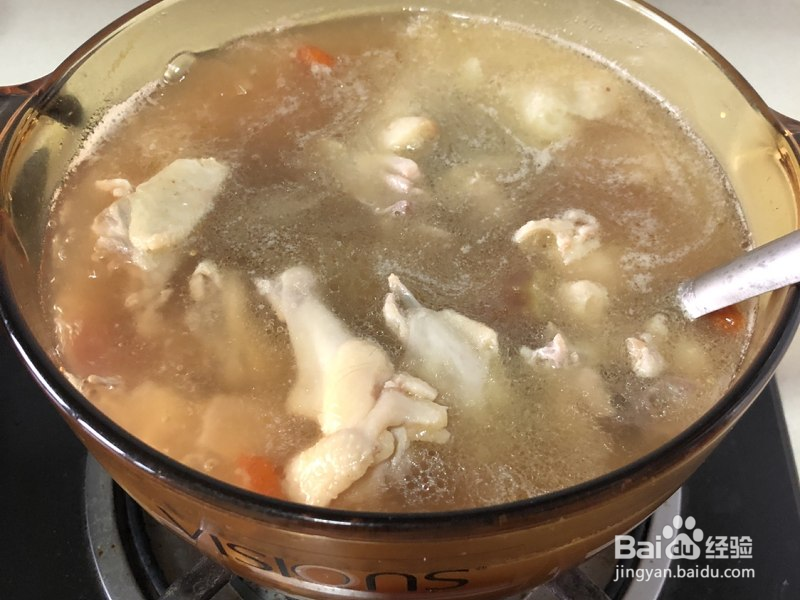 无花果浸鸡的做法