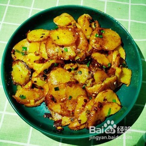 好吃的香辣土豆片