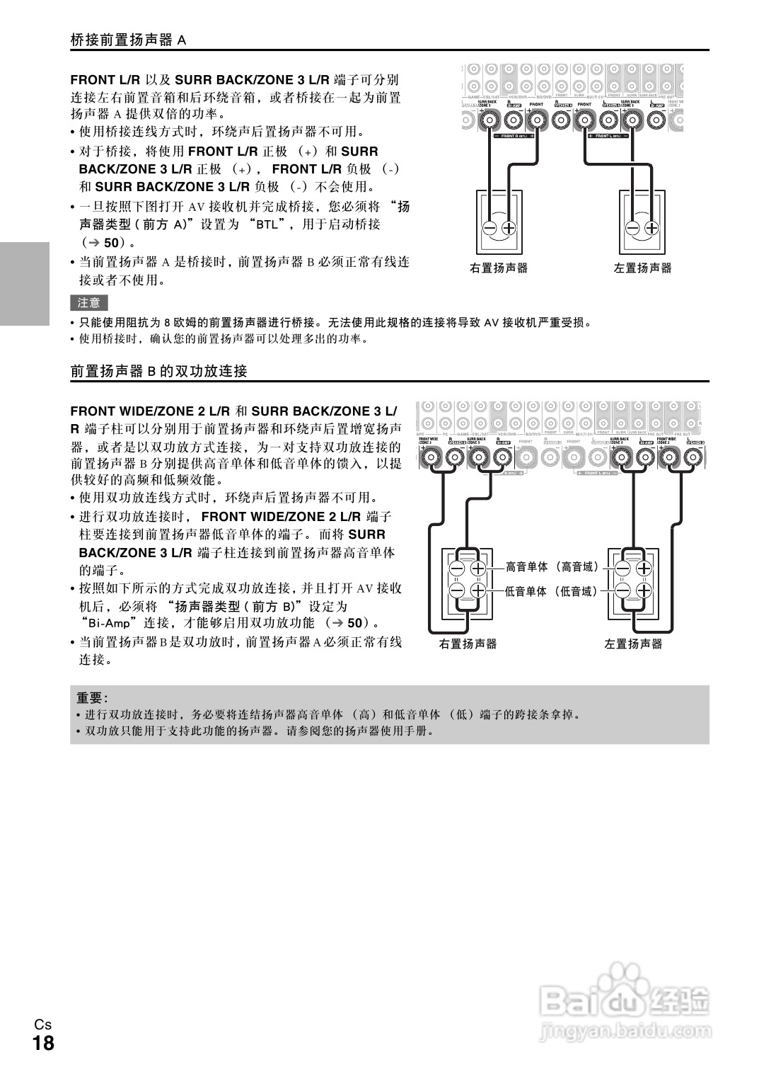 安桥TX-NR3008接收机使用说明书:[1]