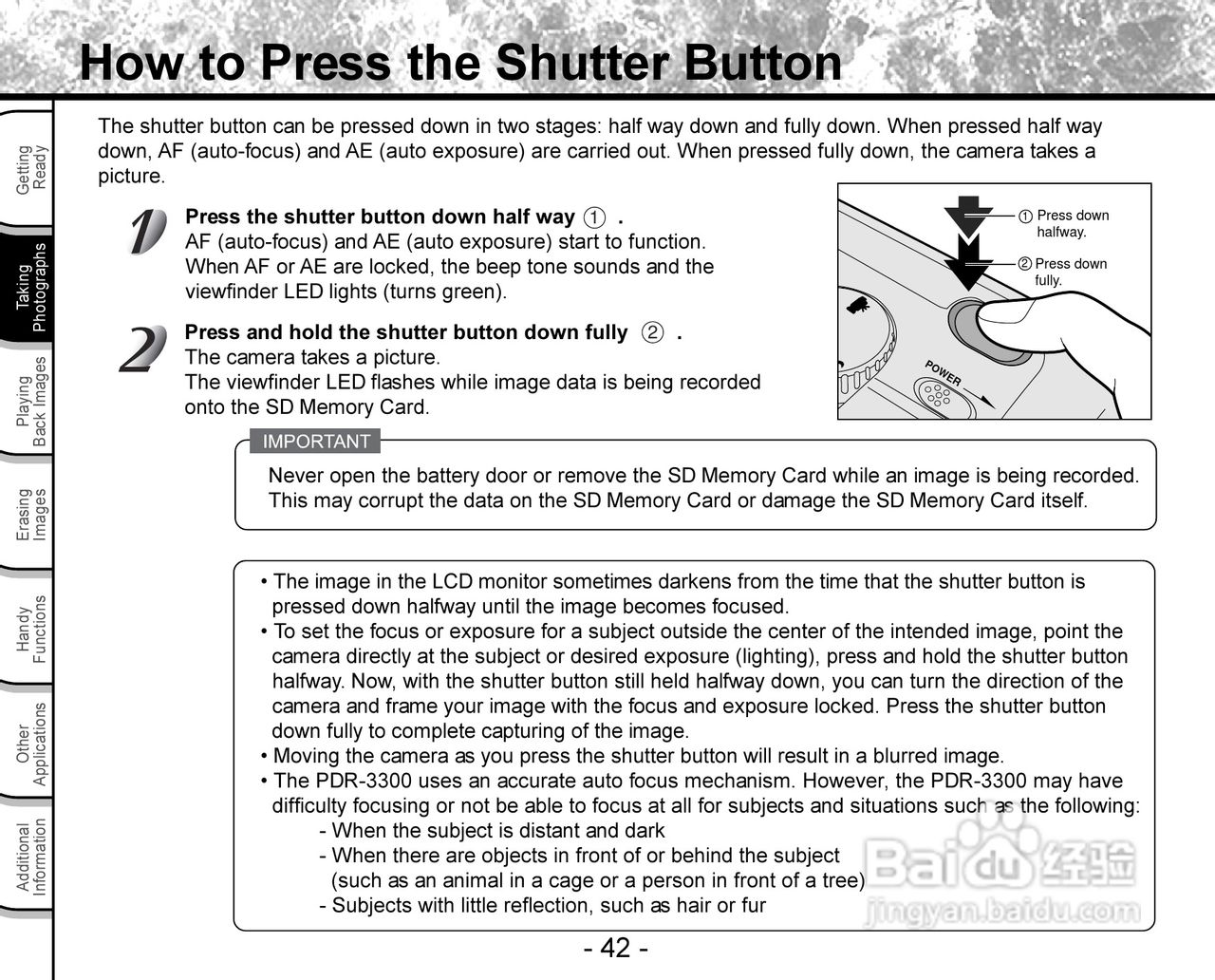 东芝PDR-3300数码相机使用说明书:[5]