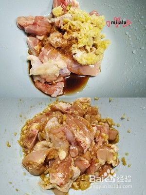 好吃的蒜香鸡腿