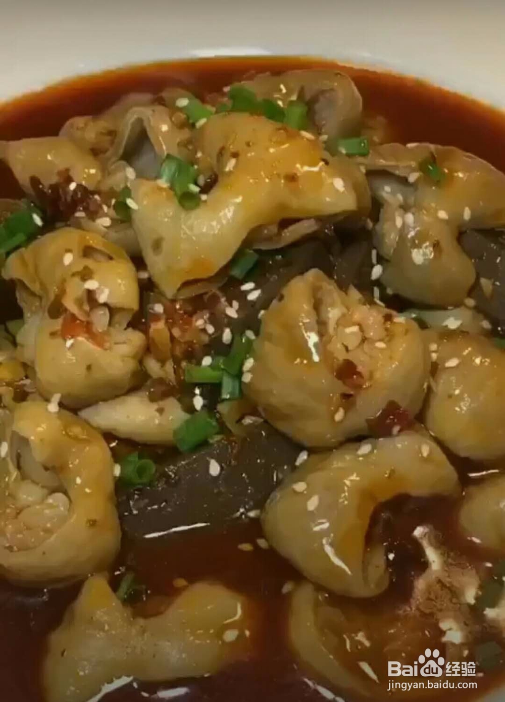 麻辣肥肠猪血做法