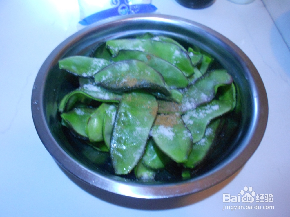 炸豆角的做法