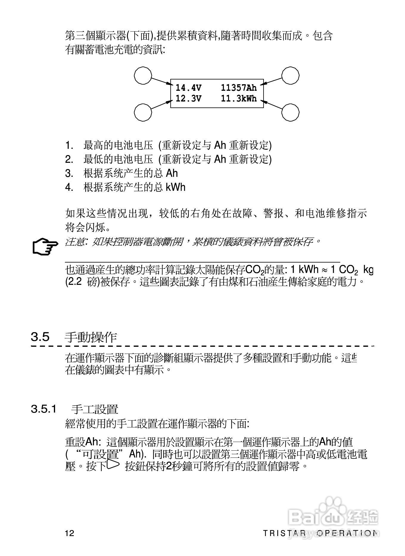 TRISTAR TS-M TS-RM数位控制器安装和操作手册:[2]