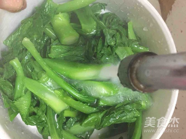 素炒芥菜心的做法