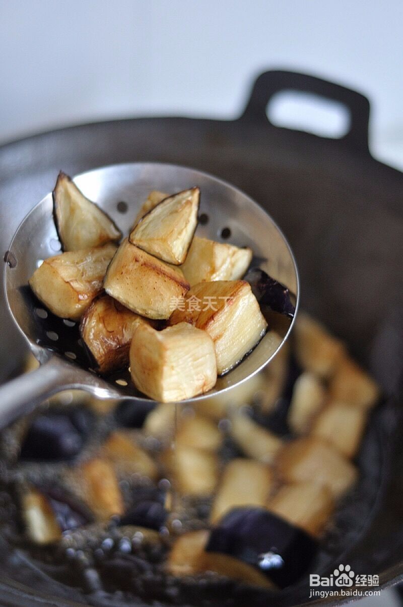 饭店烧茄子的做法