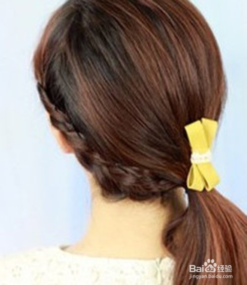 侧边鱼骨打造森女系既女神又淑女