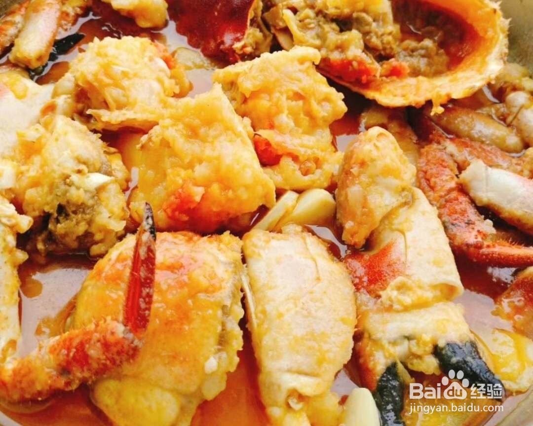 海鲜蟹——咖喱面包蟹