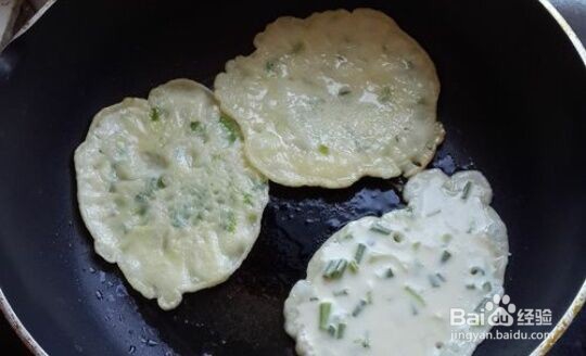 小葱鸡蛋煎饼
