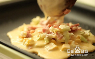 卷心菜大阪烧的制作方法