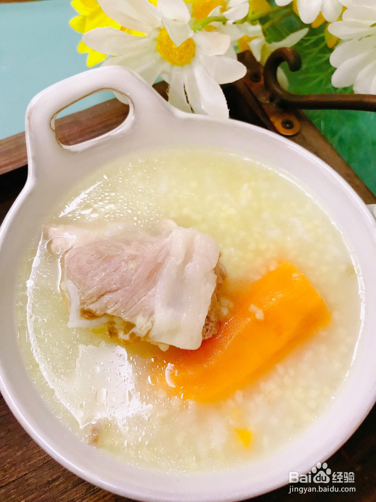 排骨红薯粥的做法