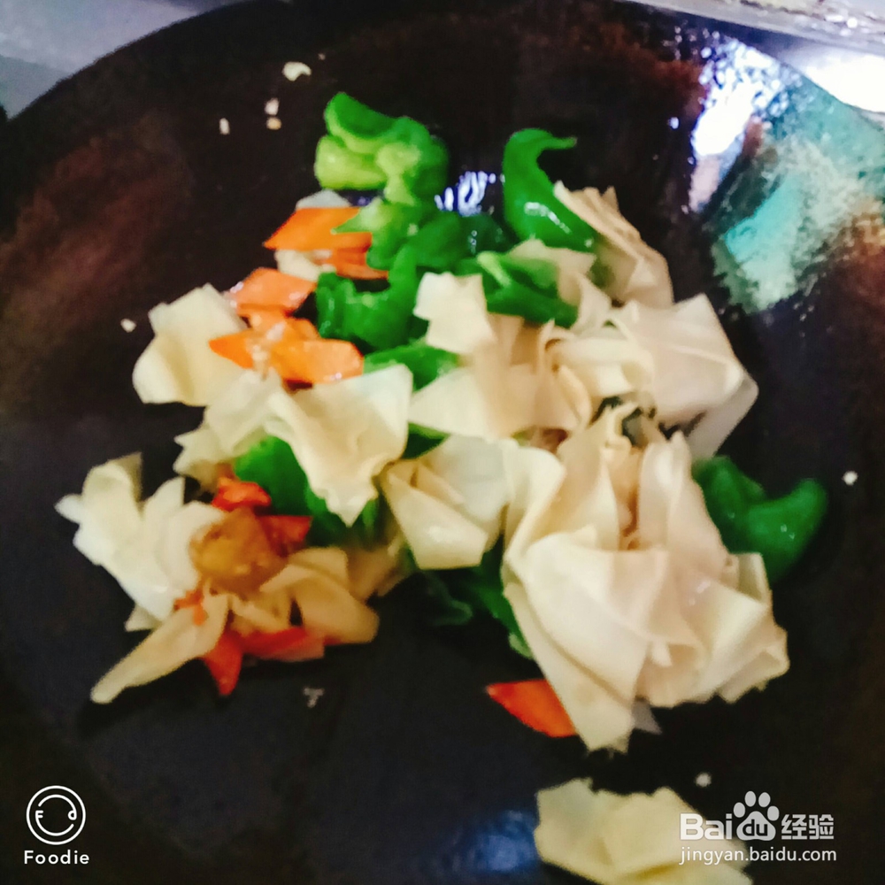 炒干豆腐的制作方法