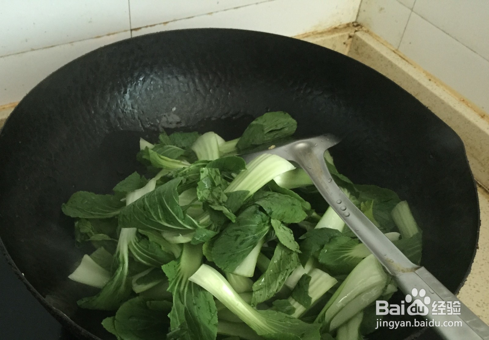 蒜香油菜的做法
