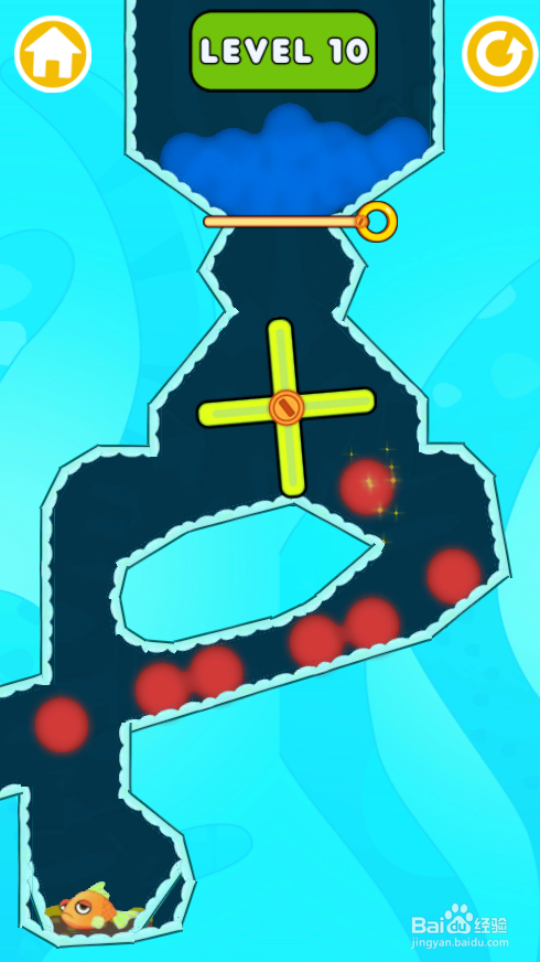 Save The Fish 2的LEVEL 10怎样通关？