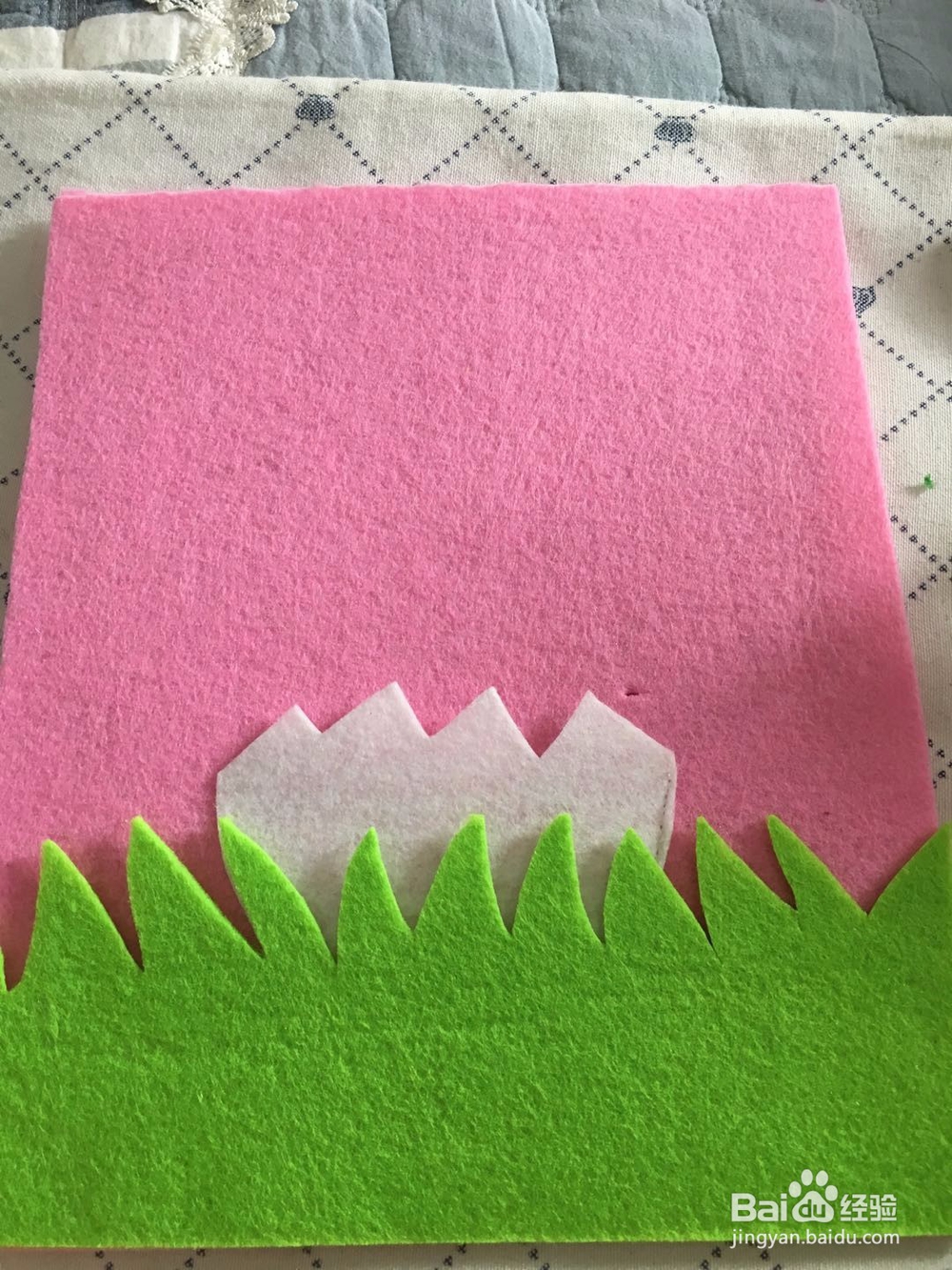 小鸡出壳不织布教程步骤