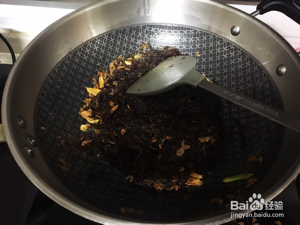 自己做虾皮紫菜煲海鲜美食