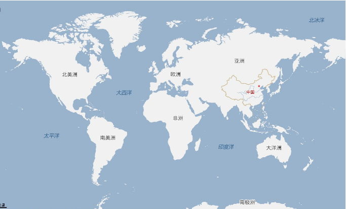 求超高清的中国地图和世界地图