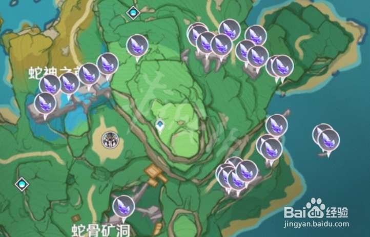 原神晶化骨髓位置分布图