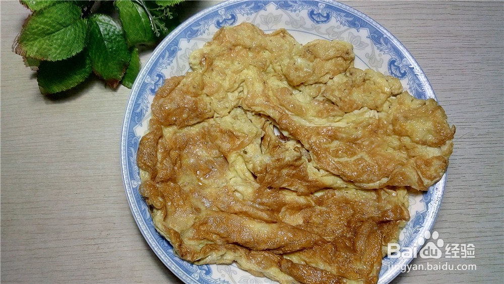 炒鸡蛋饼的简易做法