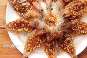 保健养生花开富贵虾