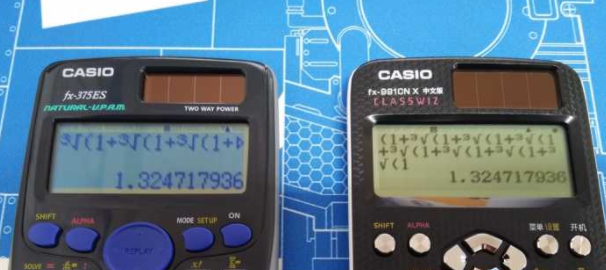 卡西欧计算器矩阵运算时可以带未知数吗