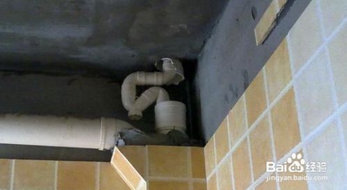 洗衣机下水管与地漏连接