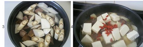 牛键牛蒡汤的做法