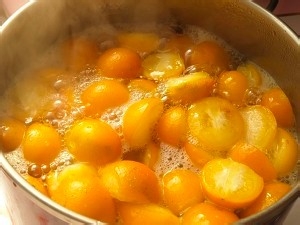 养生食补冰糖金桔膏的做法