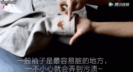 大衣脏了，不用洗不用晒，一条毛巾就搞定！