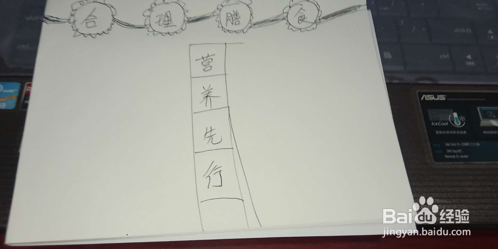 合理膳食营养先行手抄报